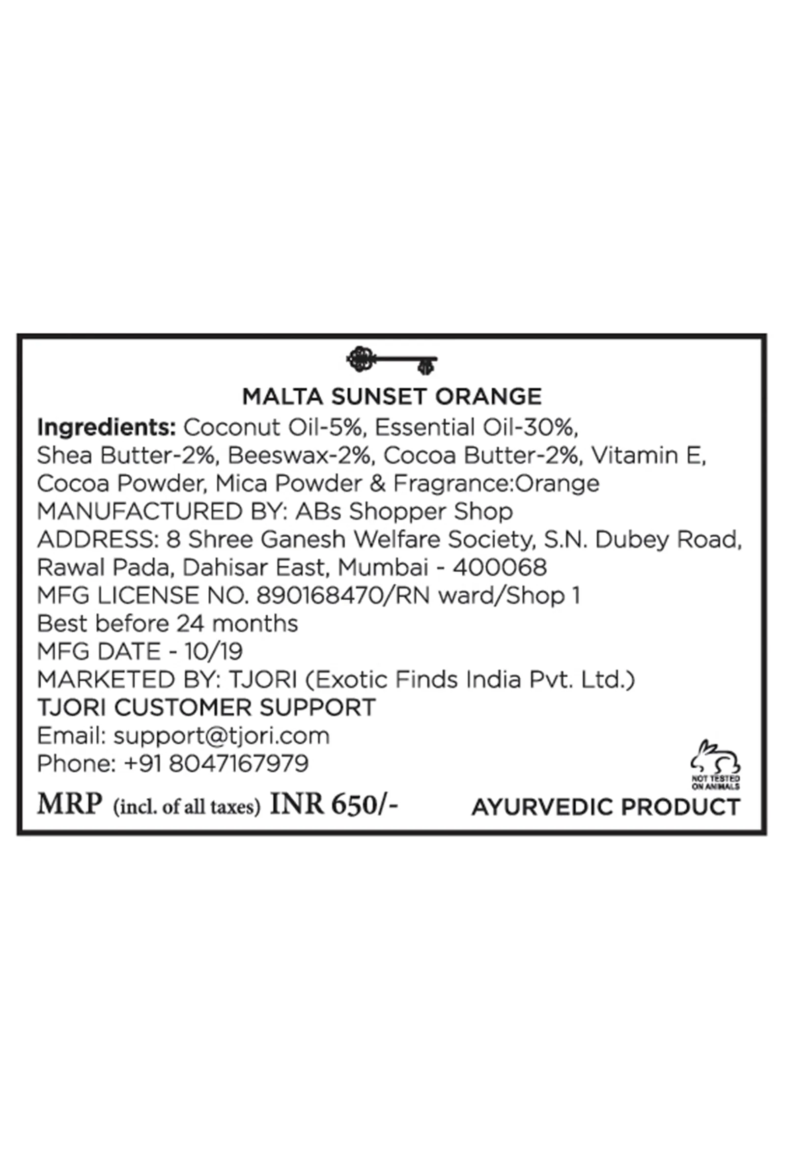 Malta Sunset Orange Lipstick