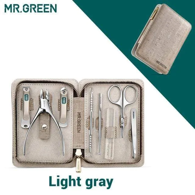 Manicure Set Pedicure Sets Nail Clipper Stainless Steel Professional Nail Cutter Tools with Travel Case Kit
