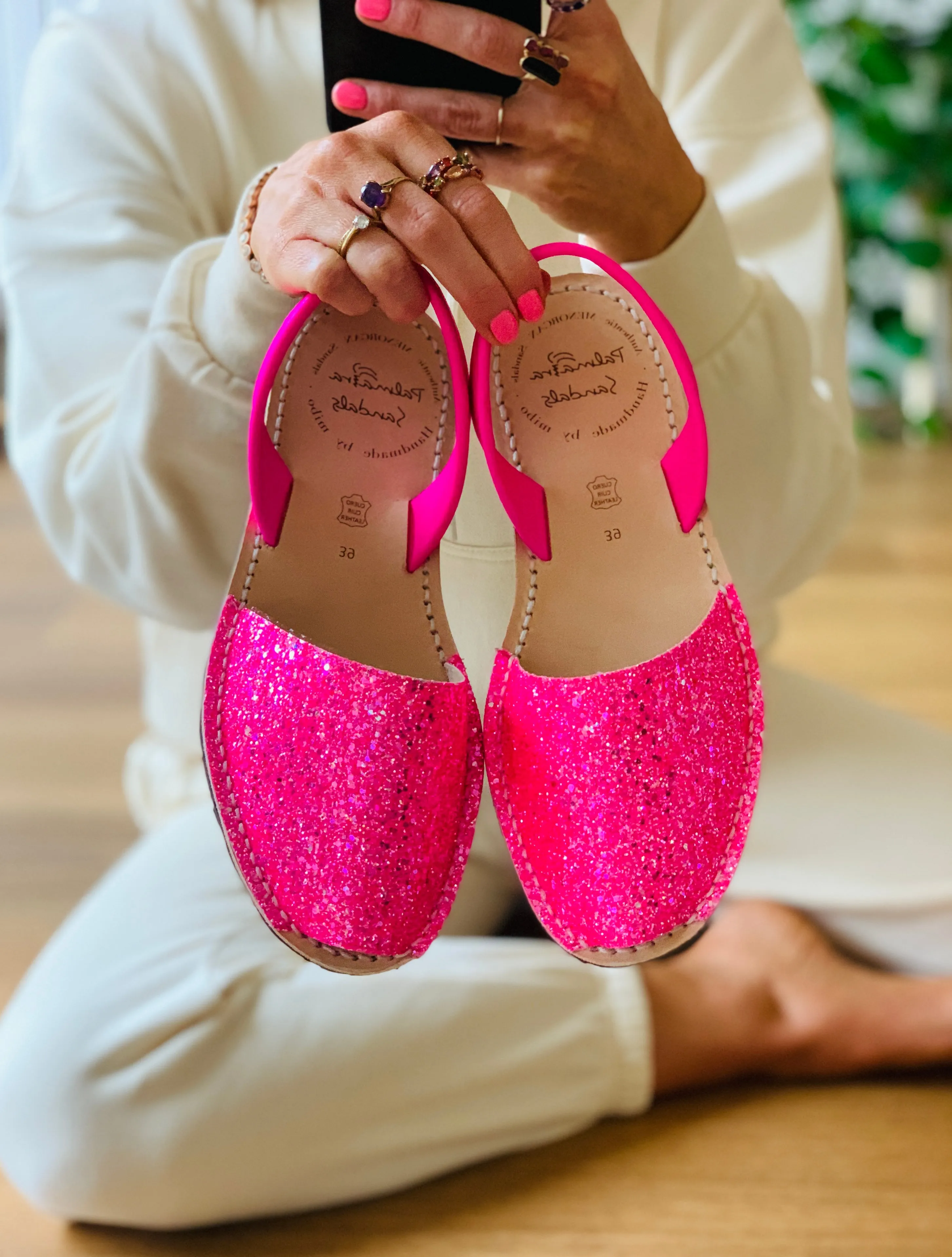 Neon Pink Glitter