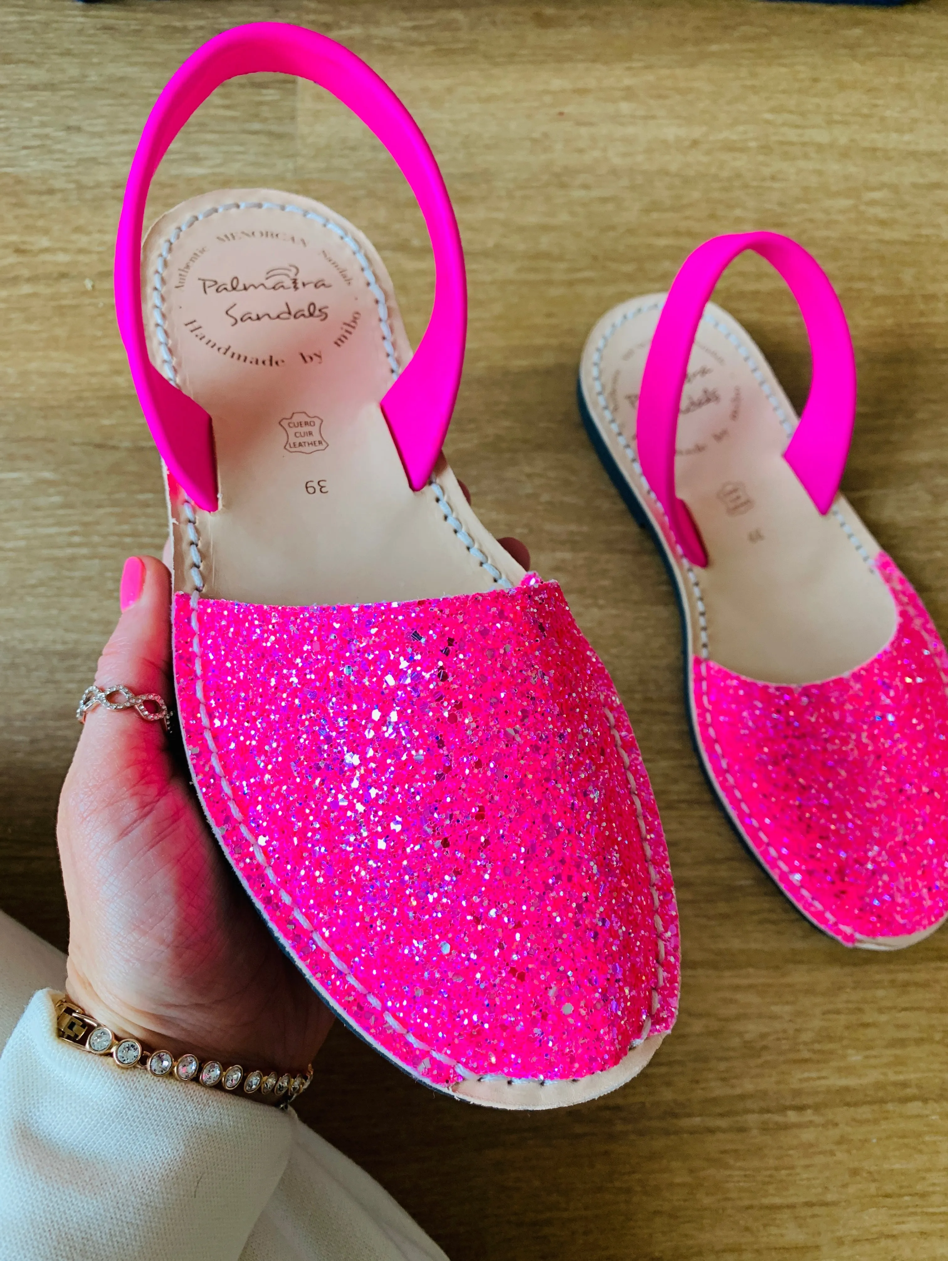 Neon Pink Glitter
