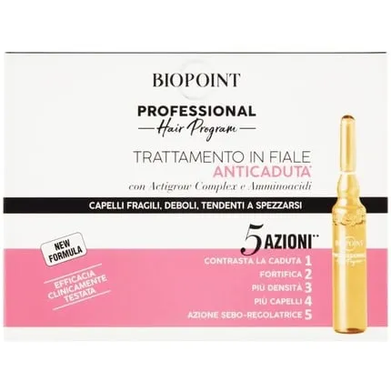 New formula ampoule against hair loss for women 10 x 7 ml, Biopoint
