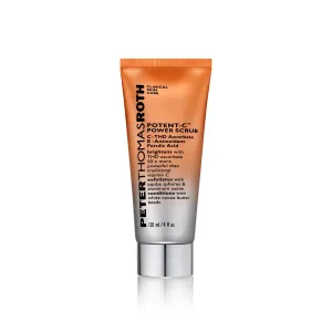 Peter Thomas Roth Potent-C Power Scrub, Brightening Facial Scrub With Vitamin C, Face Exfoliating Scrub, 4 fl. oz.