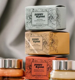 Poppy & Pout Lip Scrub