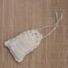 Reusable Soap Savers Pouch with Pure Sisal Fibre Net