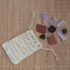 Reusable Soap Savers Pouch with Pure Sisal Fibre Net
