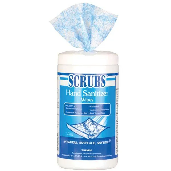 SCRUBS - Hand Sanitizer Wipes