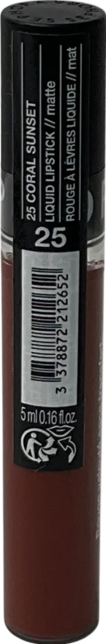 sephora Cream Lip Stain Matte Liquid Lipstick 25 5ml