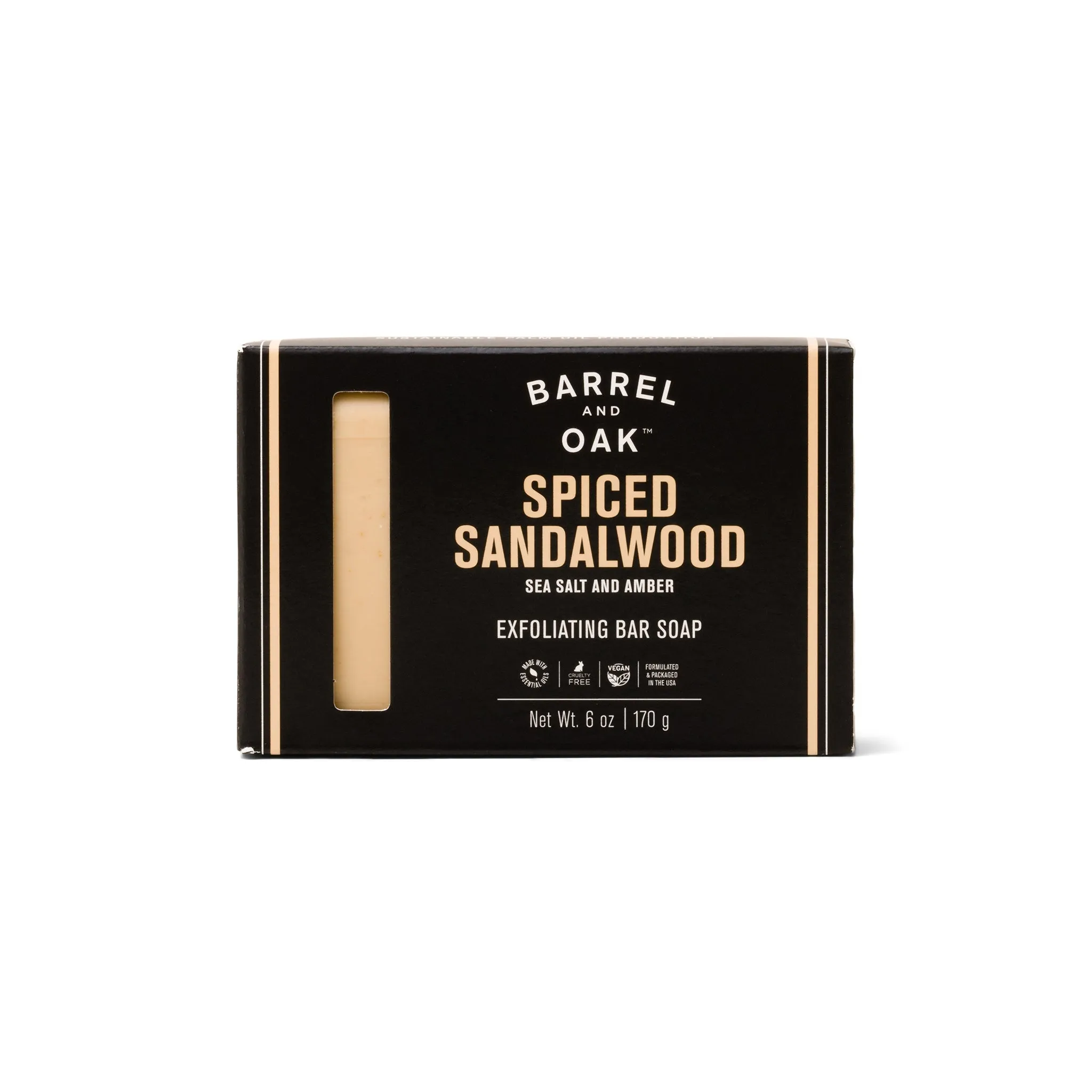 Spiced Sandalwood Exfoliating Bar Soap