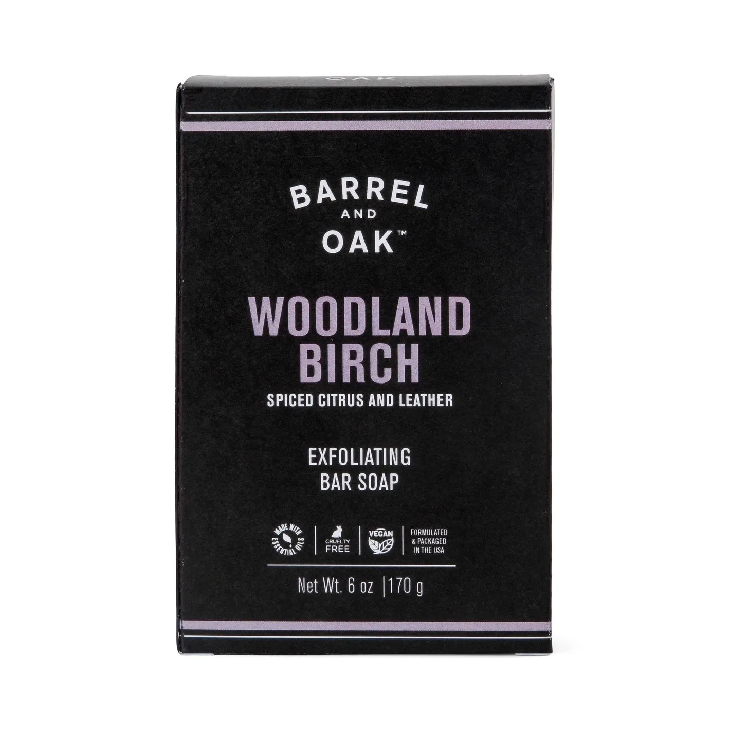 Woodland Birch Exfoliating Bar Soap